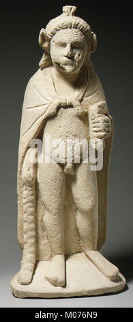 Kalkstein Statuette der Pfanne oder Opaon Melanthios MET GR 218 Stockfoto