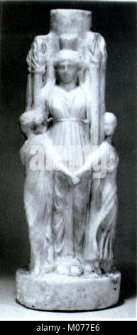 Marmor statue von Triple-bodied Hekate und Die drei Grazien MET SF 1987112 Stockfoto