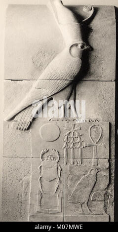 Anzeige Name von der inneren Wand des Senwosret I. Pyramidenkomplexes MET 34.1.207 Stockfoto