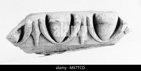 Marmor Fragment einer ionischen Säule Kapital aus der Tempel der Artemis in Sardes MET 115686 Stockfoto