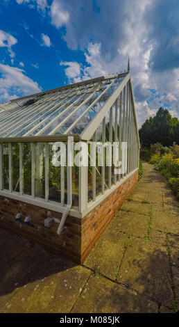 Gewächshaus Ryton organischen Gärten nr. Coventry midlands England Stockfoto