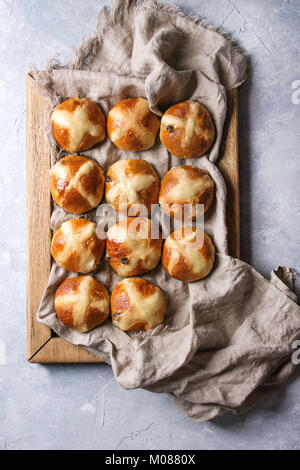 Hot Cross buns Stockfoto