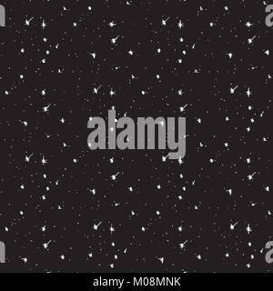 Nahtlose Mustergalaxie Stock Vektor