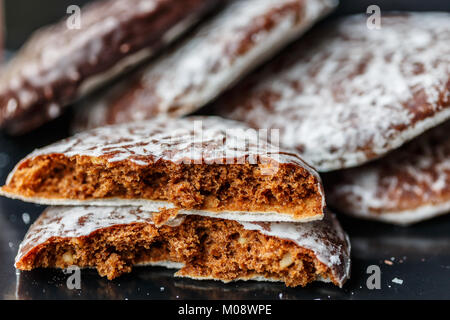 Runde Lebkuchen (gingerbread Cookies) Stockfoto