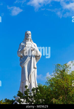 Jesus von Nazareth Statue in Havanna Kuba Stockfoto