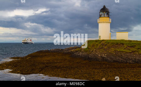 Arnish Point Lighthouse Stockfoto