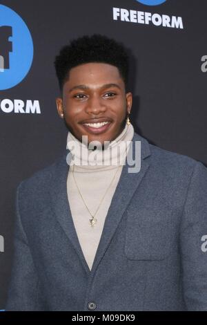 Los Angeles, CA, USA. 18 Jan, 2018. Da'Vinchi in der Ankunftshalle für FREIFORM Gipfel, NeueHouse Hollywood, Los Angeles, CA 18. Januar 2018. Credit: Priscilla Grant/Everett Collection/Alamy leben Nachrichten Stockfoto