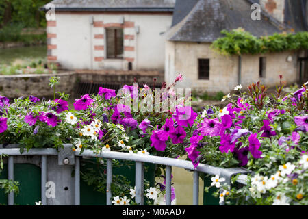 Altes Landhaus in Azay-le-Rideau, Frankreich Stockfoto