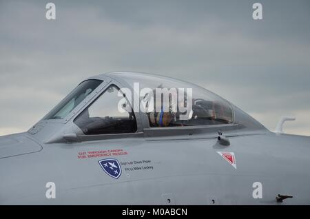 English Electric Canberra PR 9 Kabinenhaube detail Stockfoto