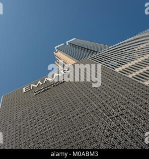 Marina Plaza und die Adresse Hotel in Dubai Marina, Dubai, VAE, Vereinigte Arabische Emirate Stockfoto
