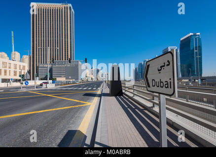 Jumeirah Lakes Towers (Jlt) in Dubai Marina, Dubai, VAE, Vereinigte Arabische Emirate Stockfoto