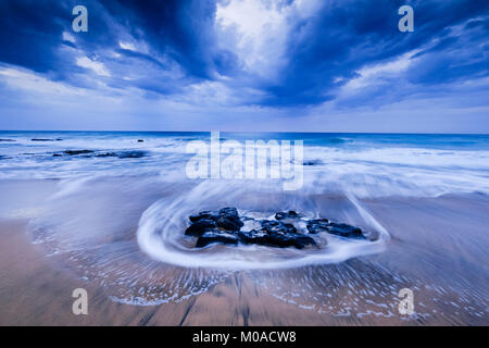 Piedra Playa, El Cotillo Beach, El Cotillo, Fuerteventura, Kanarische Inseln, Spanien Stockfoto