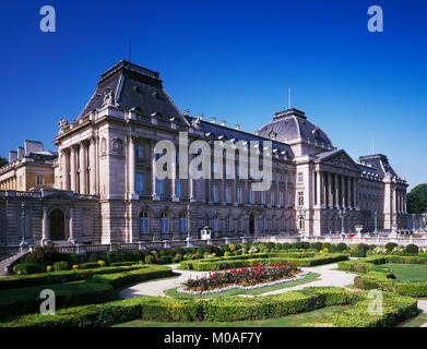 Der königliche Palast, Brüssel, Belgien. Stockfoto