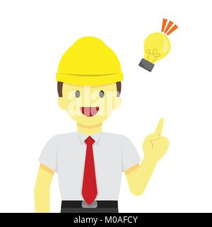 Smart hell Lösung Ideen Vector Illustration Graphic Design Stock Vektor