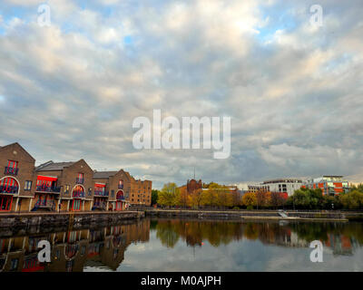 Shadwell Becken in Tower Hamlets, London, England Stockfoto