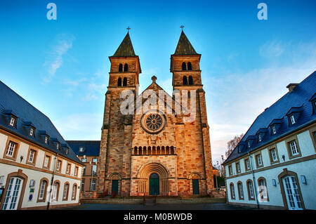 Abtei Echternach, Benediktinerkloster, Luxemburg Stockfoto