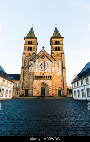 Abtei Echternach, Benediktinerkloster, Luxemburg Stockfoto