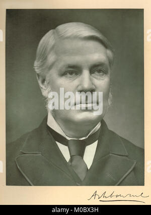 Edward Gibson, 1. Baron Ashbourne, 1837-1913, Mitglied des Europäischen Parlaments für Dublin Universität & Lordkanzler von Irland Stockfoto