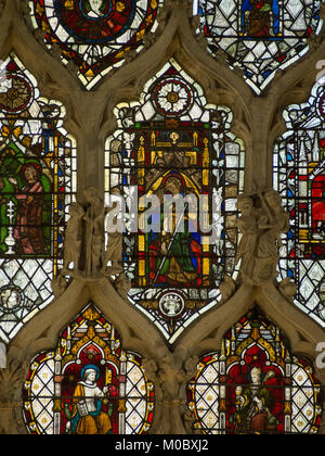 Dorchester Abbey, Dorchester auf Themse, Oxfordshire Stockfoto