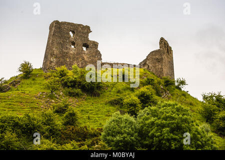 Dryslwyn Schloss, Carmarthen, South Wales Stockfoto