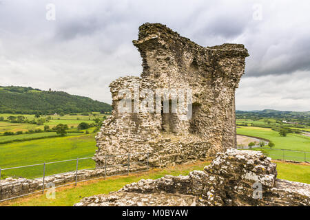 Dryslwyn Schloss, Carmarthen, South Wales Stockfoto