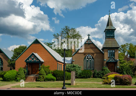 St. Andrews Episcopal Church, 5890 Main Street, Mount Jackson, Virginia Stockfoto