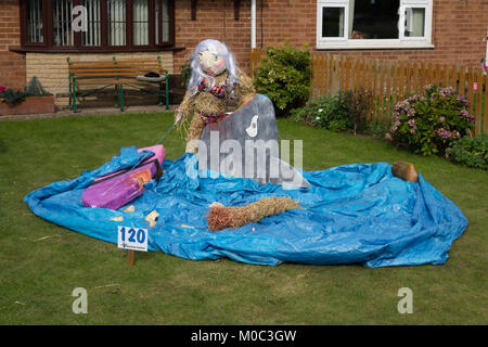 Pattingham Scarecrow Festival 2017 Stockfoto