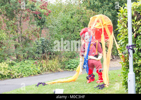 Pattingham Scarecrow Festival 2017 Stockfoto