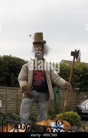 Pattingham Scarecrow Festival 2017 Stockfoto