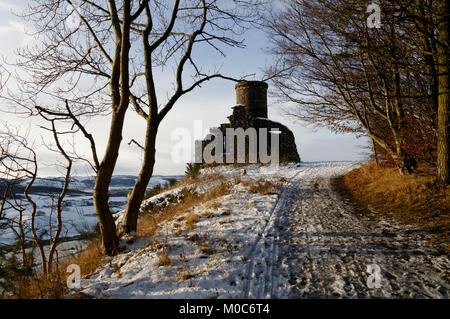 Kinnoull Hill im Winter 2018, Perth, Schottland Stockfoto