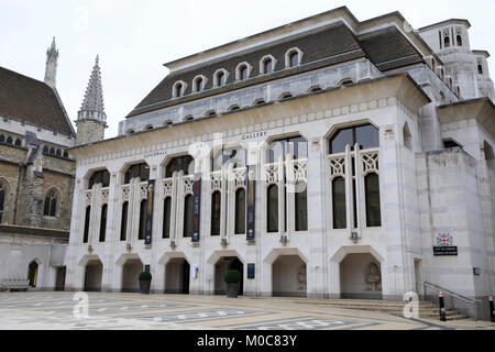 Guildhall Art Gallery in London, England. Stockfoto