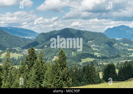 Landschaft der Region Bayern Algen, Deutschland Stockfoto