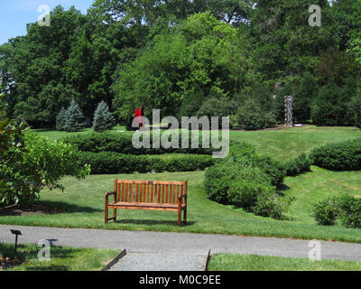 Delaware Art Museum, Wilmington, Delaware, Kunst, Skulptur, Park. Sculpture Garden, illustrative Kunst, Stockfoto