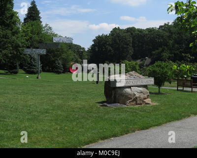 Delaware Art Museum, Wilmington, Delaware, Kunst, Skulptur, Park. Sculpture Garden, illustrative Kunst, Stockfoto