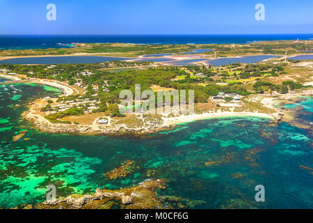 Rottnest Island Antenne Stockfoto