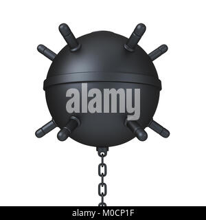 Naval Mine isoliert Stockfoto