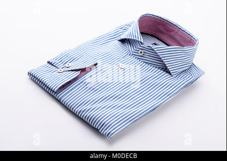 Shirt, Classic, Mann, Männer, Mode, Grafik, Kragen, Stoff, Lifestyle, Business, Stockfoto