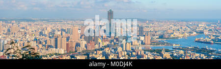 Luftaufnahme von Kaohsiung Stockfoto