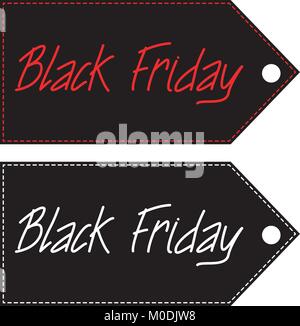 Black Friday sales variable Vector Illustration flach Stock Vektor