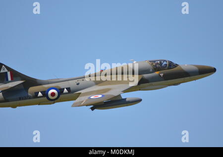 Die Hawker Hunter, auf der A 27 im Jahr 2015 11 Menschen töten ist abgestürzt Stockfoto