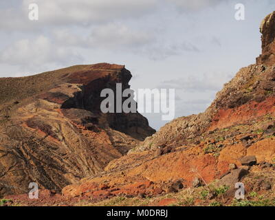 Vereda da Ponta de São Lourenço, Madeira, Portugal Stockfoto