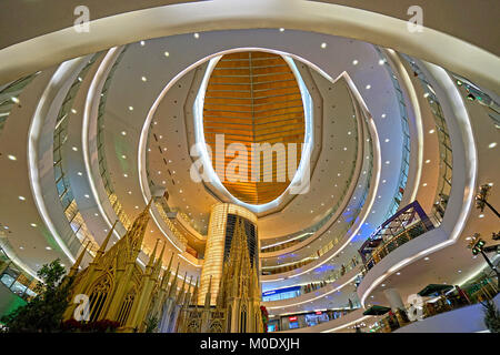 Senayan City Mall Interior, Jakarta, Indonesien Stockfoto