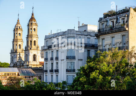 Buenos Aires Argentinien,San Telmo,Altstadt,San Pedro Gonzalez Telmo Kirche,Katholische Kirche,Religion,Gebäude,Hispanic ARG171119382 Stockfoto