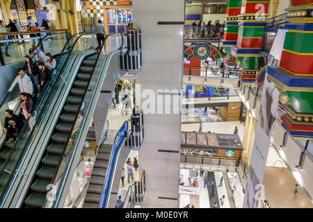 Buenos Aires Argentinien, Abasto Shopping Mall, Atrium, Rolltreppe, mehrstufige, hispanische ARG171122059 Stockfoto