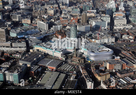 Luftaufnahme von Birmingham, West Midlands, Großbritannien Stockfoto