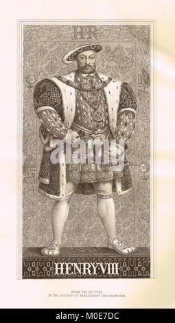 König Heinrich VIII. von England, 1491-1547, regierte 1509-1547 Stockfoto