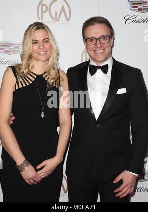 Januar 20, 2018 - Beverly Hills, CA, USA - 20. Januar 2018 - Beverly Hills, Kalifornien - Gäste. 29. Jährliche Producers Guild Awards statt im Beverly Hilton Hotel. Photo Credit: F. Sadou/AdMedia. (Bild: © Faye Sadou/AdMedia über ZUMA Draht) Stockfoto