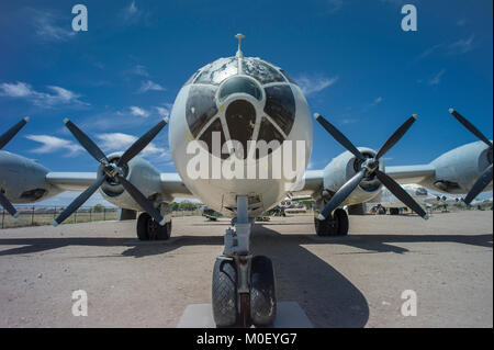 B-29 super Festung, ein WW II ära Flugzeuge Stockfoto