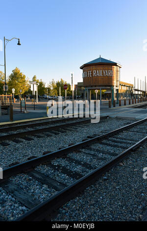 Sante Fe Rail Yard, Santa Fe, New Mexico Stockfoto