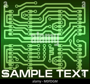 Abstrakte Hi-Tech-Hintergrund Stock Vektor